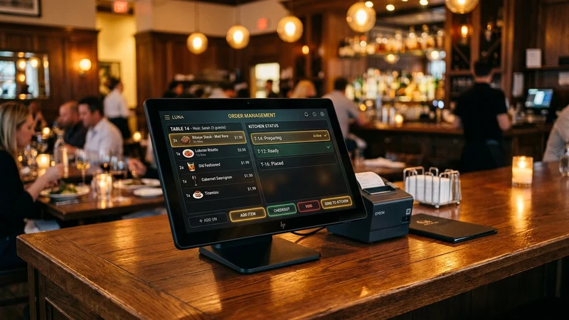 Restaurant OS POS Interface